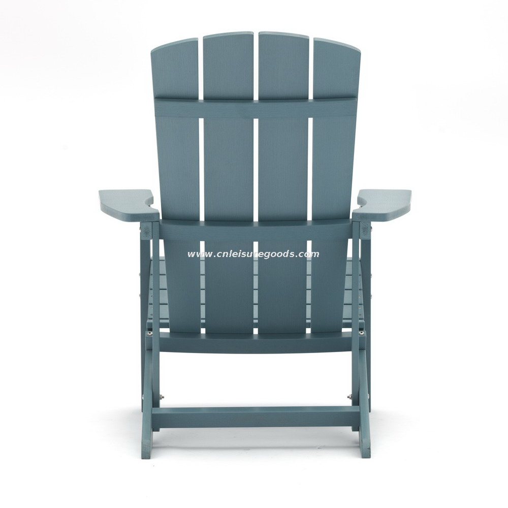 Uplion Plastic Wood Garden Chair Patio Yard Deck Waterproof Adirondack Chair
