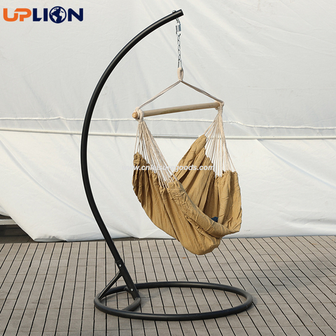 Uplion ホット販売金属ハンモック スタンド屋外屋内ハンモック椅子スタンド