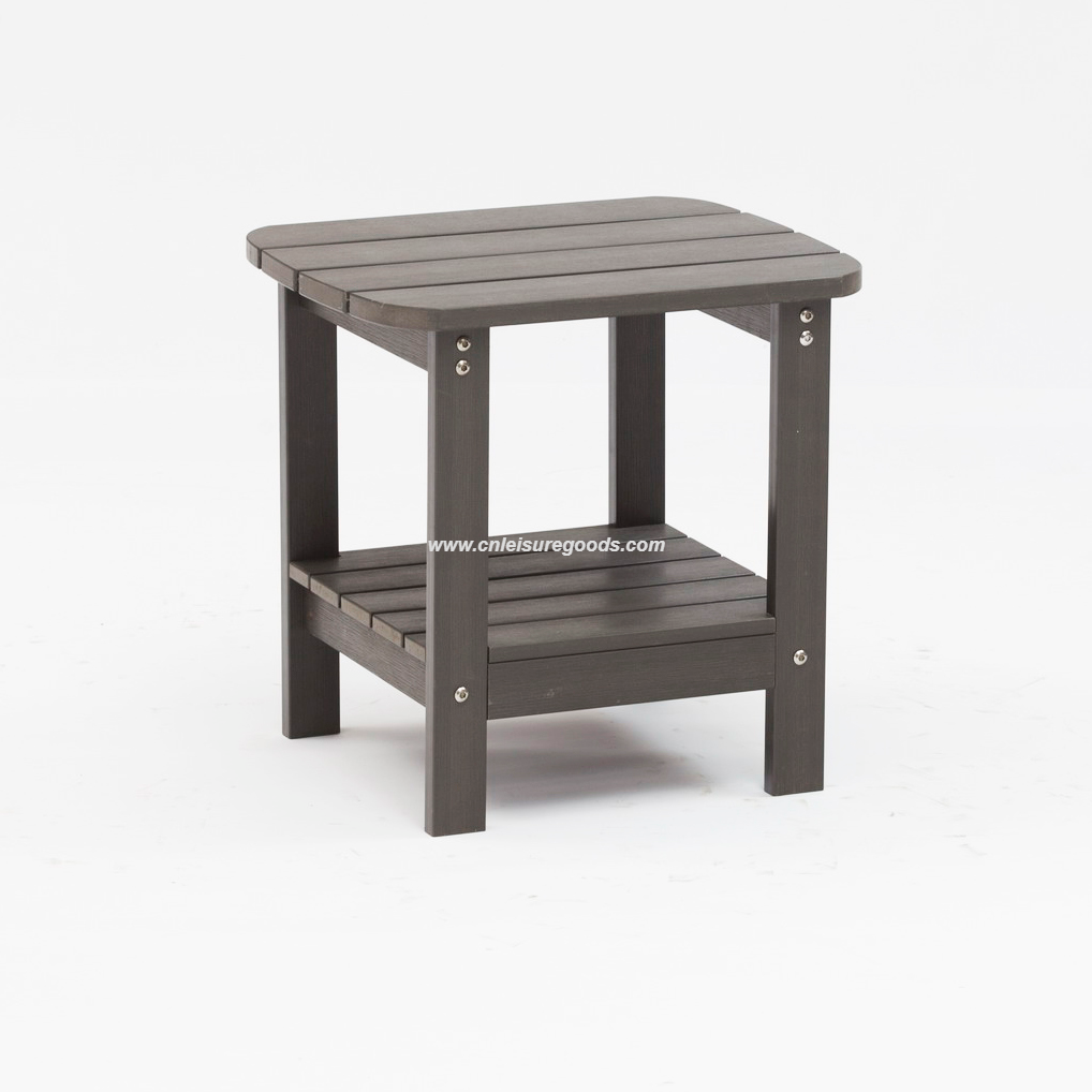 Uplion modern bathroom stool garden patio tea coffee table plastic wood small modern corner table