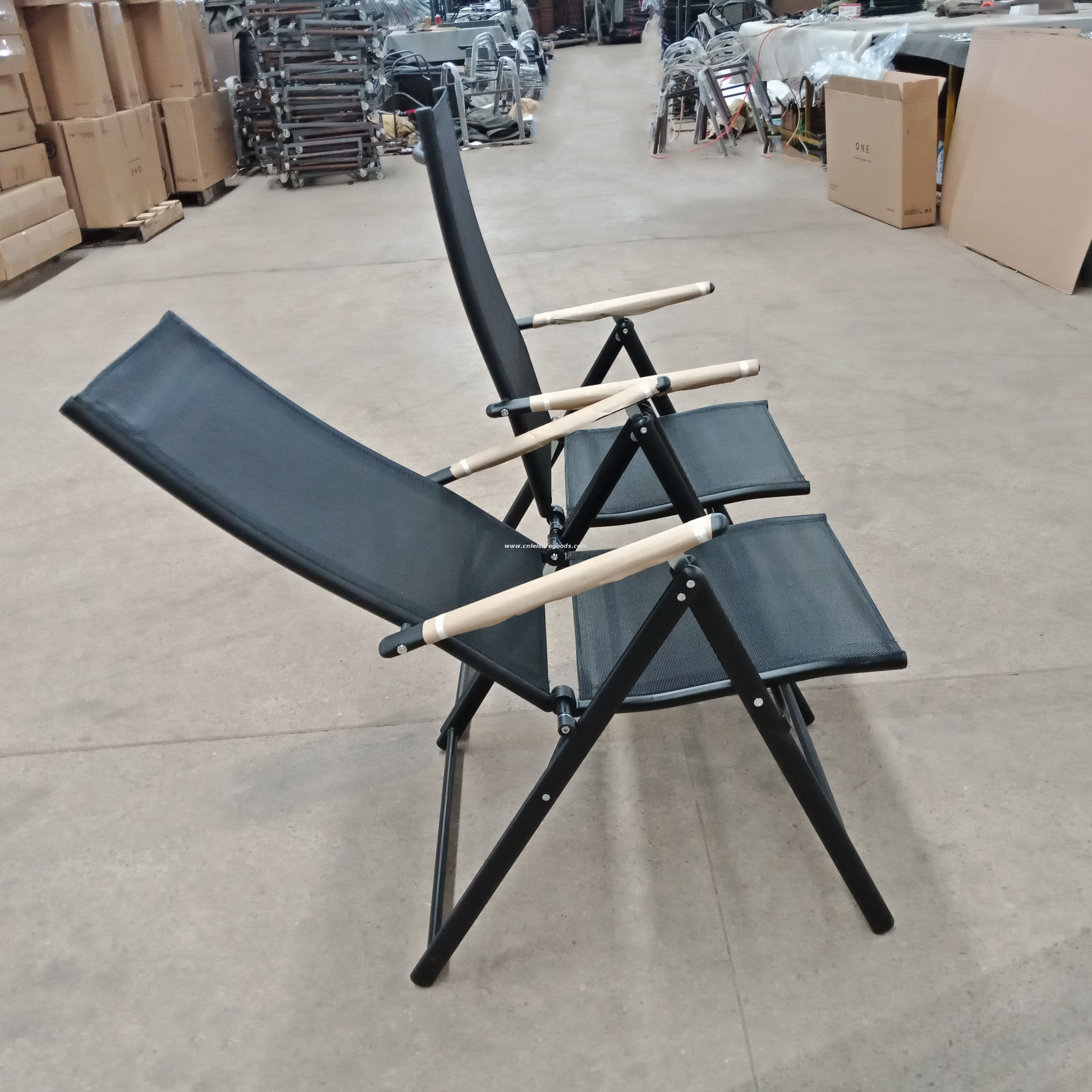 Uplion Fashion Practical Steel Frame 7 Seven Position Outdoor Garden Folding Chair
