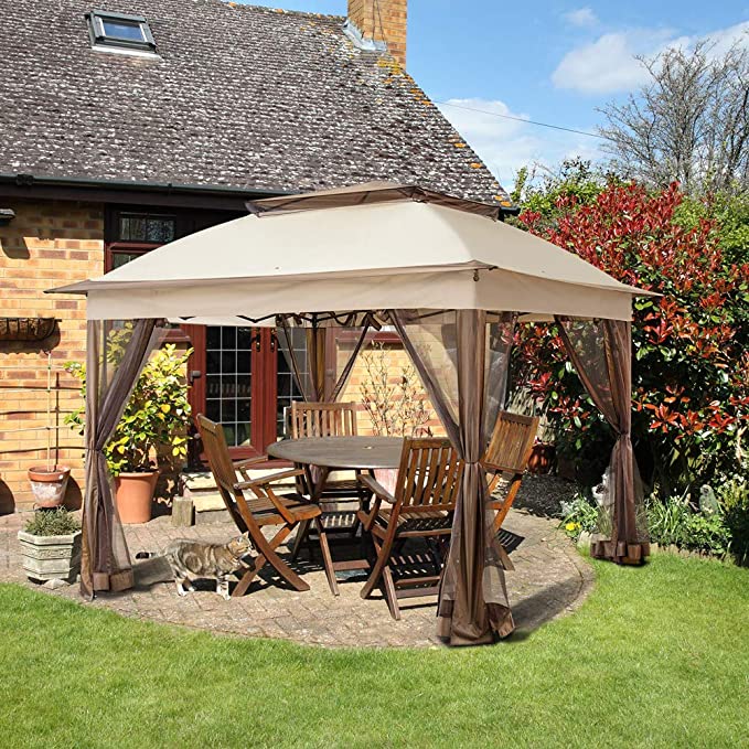 How to use outdoor gazebo tent 