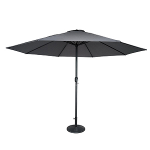 Uplion 10FT Backyard Sun Umbrella for Garden White Market Umbrella Parasol Patio Umbrella