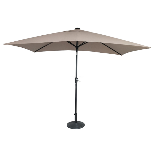 Factory Hot Sale 2x3 M Commercial Offset Large Patio Outdoor Canopy Rectangular Garden Umbrella
