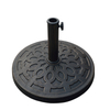 High Quality Garden Outdoor Parasol Umbrella Base Round Resin Plastic Umbrella Stand