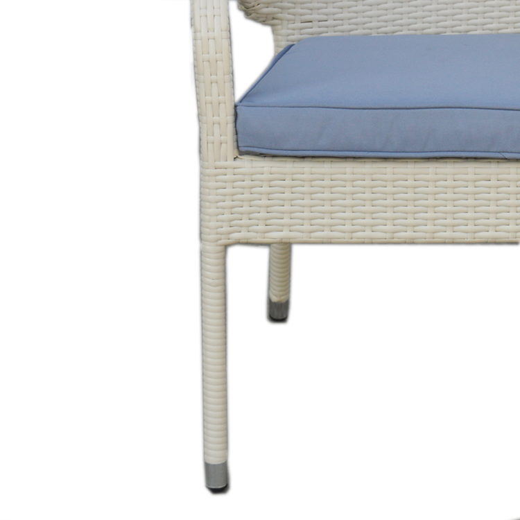 Silla de rat&aacute;n de aluminio para exteriores popular de tendencia de muebles de jard&iacute;n Uplion, sill&oacute;n de rat&aacute;n para jard&iacute;n
