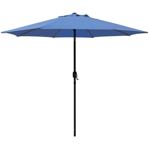 Uplion 10FT Waterproof Outdoor Garden Patio Umbrella With Tilt Sun Umbrella Parasols