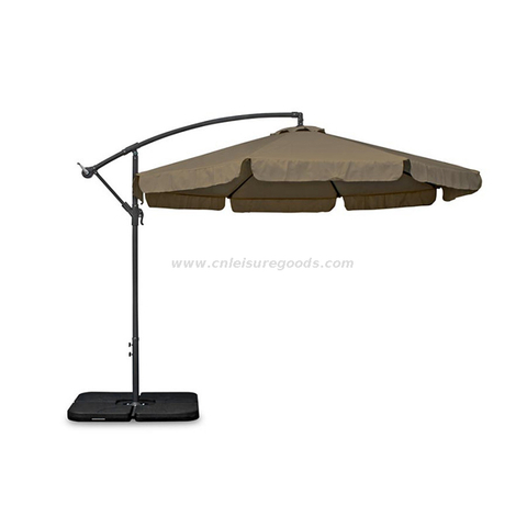Sombrilla Uplion Garden Wiszacy Parasol Z Falbanami I de 10 pies