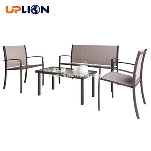 Uplion Garden Furniture High Quality Patio Garden Furniture Restaurant Tea Table And Chair Set