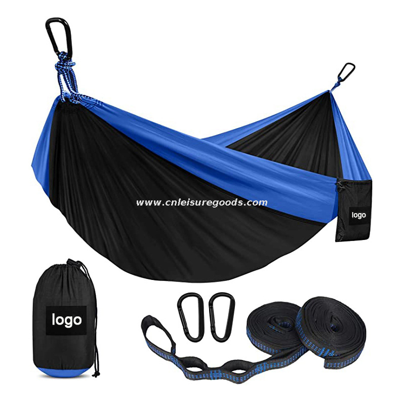 Uplion 210T Nylon Portable Outdoor Parachute Hammock Lightweight Camping Nylon Tent Hammock