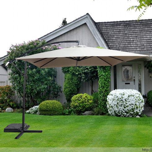 Umbrella manufacturers tell you how to choose an outdoor sun umbrella Roman umbrella