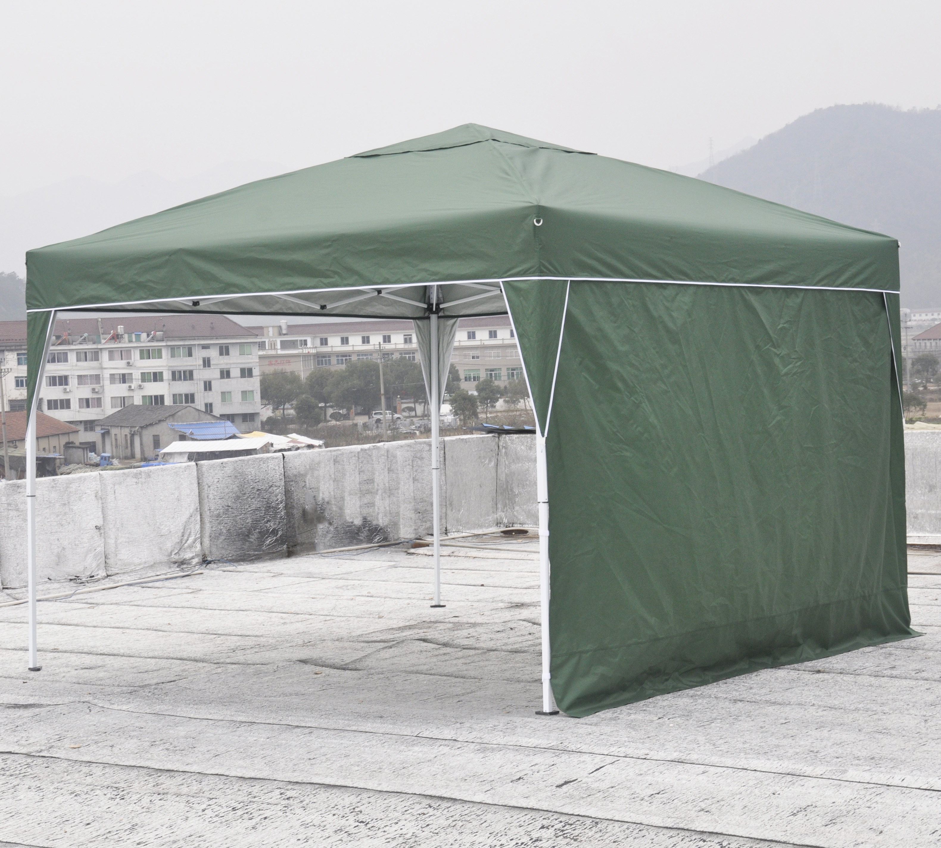 Uplion 3x3 Folding Instant Pop Up Gazebo Event Heavy Duty Windproof Display Stand Gazebos Canopy Tents