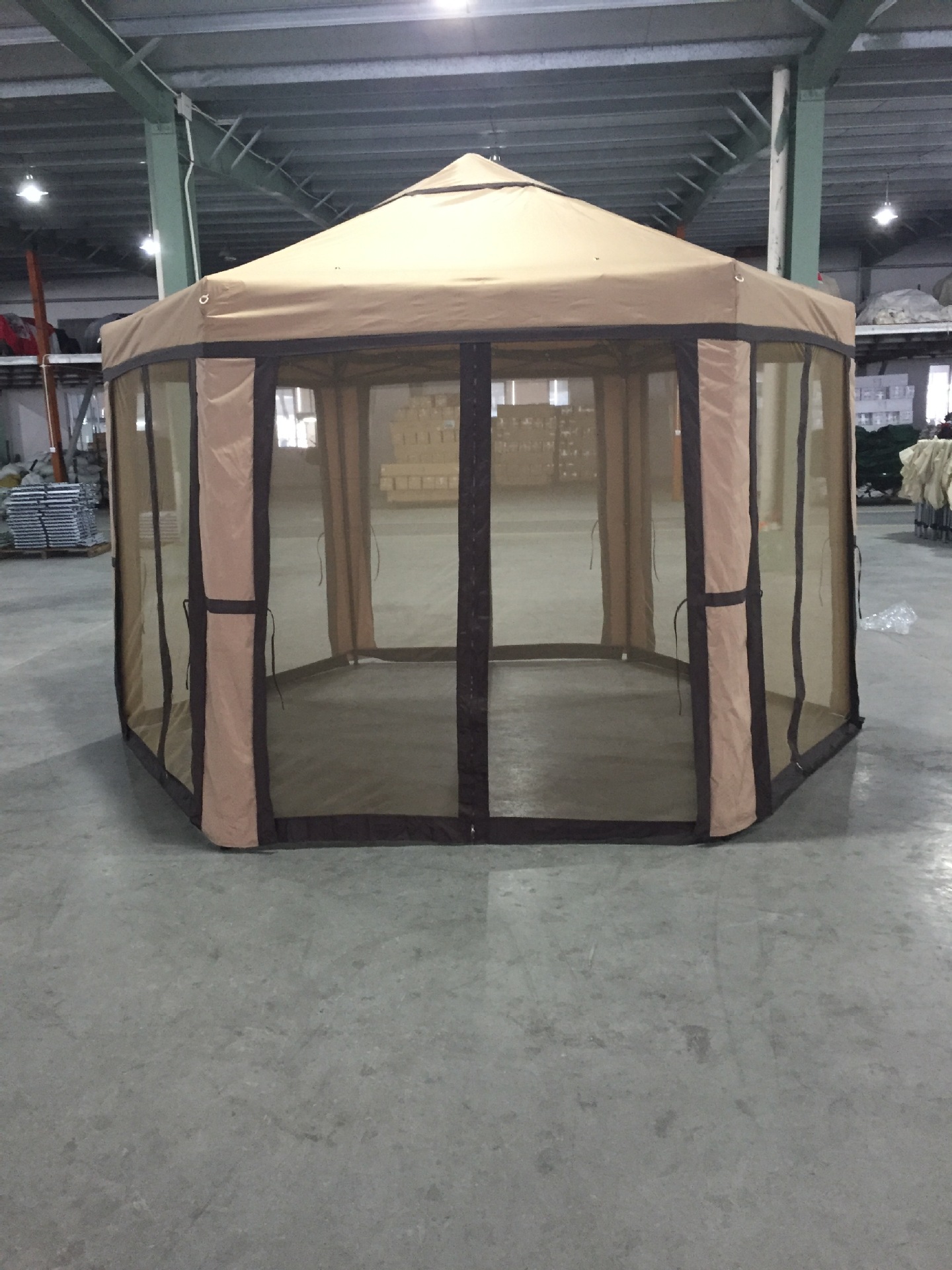 Uplion Luxury wholesale outdoor sunshade gazebo tent folding canopy pop-up gazebo with mosquito net