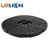 Uplion Cheap 4Pcs Fan Shaped Water or Sand Filled Umbrella Base Cantilever Offset Umbrella Base Stand