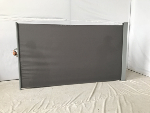 Tenda laterale retrattile per patio da giardino antivento in acciaio e alluminio Uplion