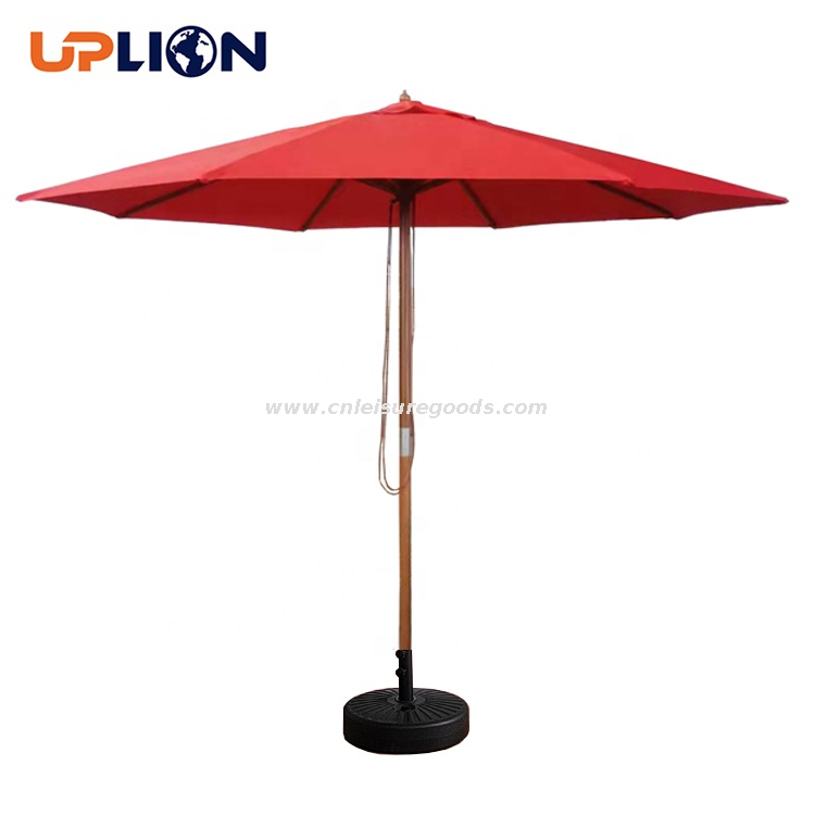 Uplion Market Garden Sunshade Umbrella Parasol 10Ft Outdoor Patio Logo Printed Parasol Umbrella