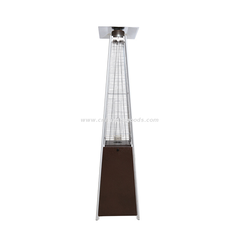 Outdoor Waterproof Tower Type Vertical Windproof Stainless Steel Courtyard Commercial Quartz Glass Tube Heater