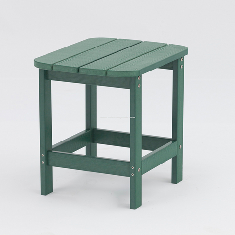 Mesa de centro lateral peque&ntilde;a de madera pl&aacute;stica durable del patio del jard&iacute;n moderno al aire libre de Uplion