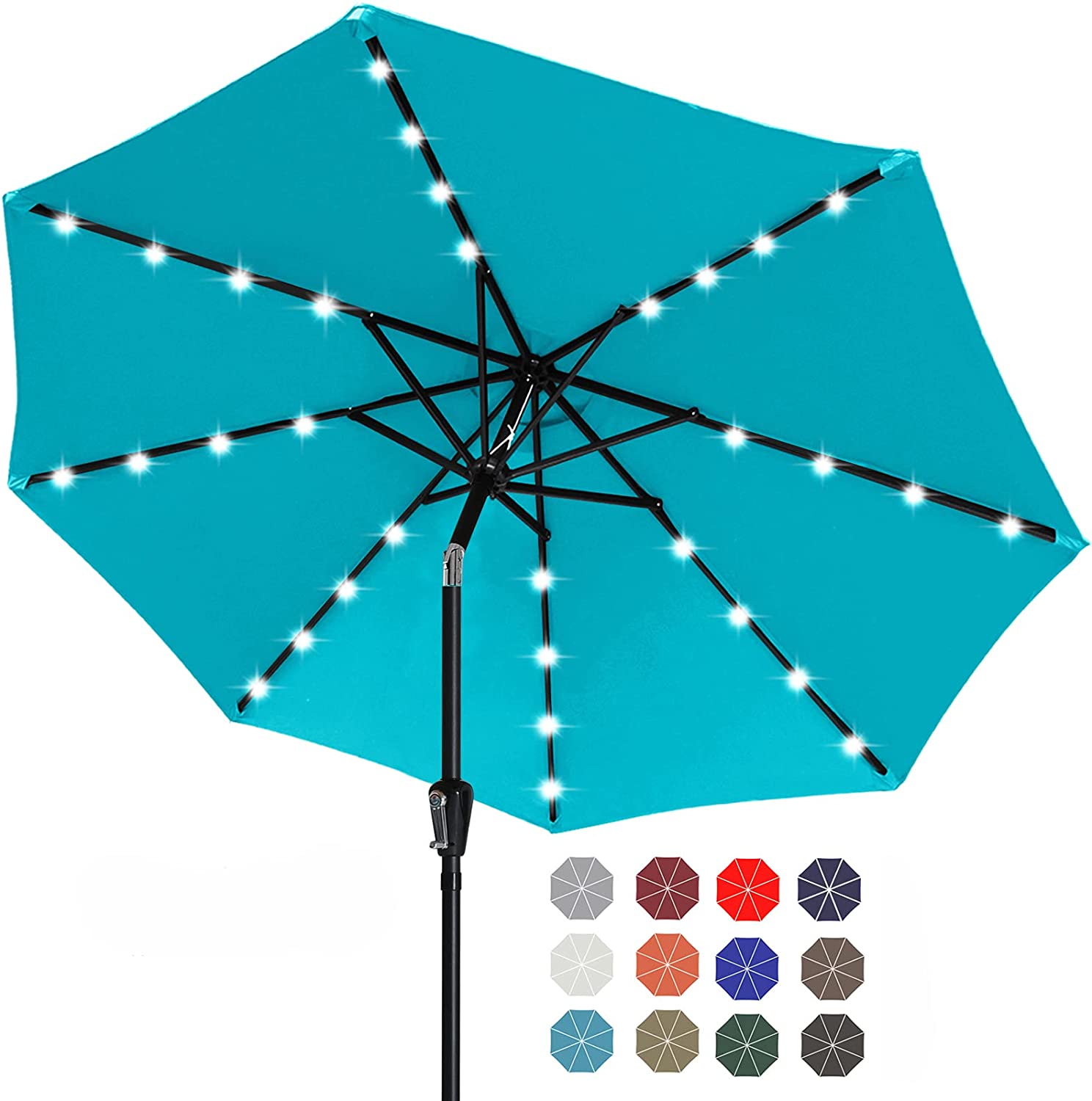 Outdoor patio garden waterproof parasol umbrellas