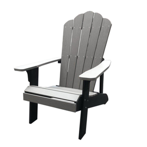 Uplion garden Adirondack Chair Weather Resistant, Patio Chairs Easy Installation, Looks Exactly Like Real Wood