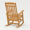 Uplion Outdoor Waterproof Chair Patio Plastic Wood Rocking Chair Rocking Adirondack Chair