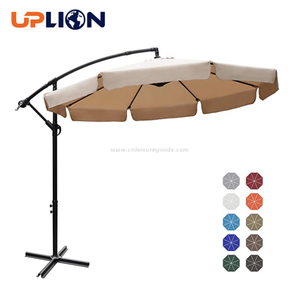 Uplion Wholesale Outdoor Sun Umbrella Offset Cantilever Garden Parasol Patio Umbrellas