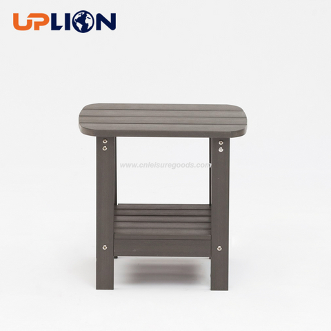 Uplion taburete de ba&ntilde;o moderno jard&iacute;n patio mesa de t&eacute; y caf&eacute; pl&aacute;stico madera peque&ntilde;a mesa de esquina moderna