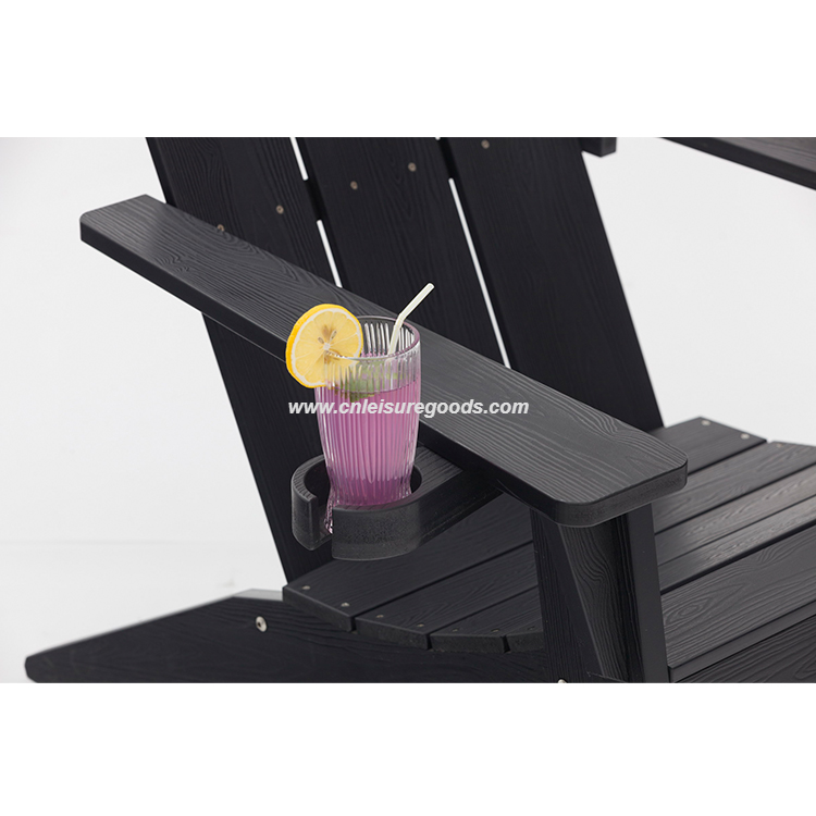 UPLION 高品質工場卸売屋外ガーデン木製プラスチック製アディロンダックチェアバルコニーガーデンとビーチ用