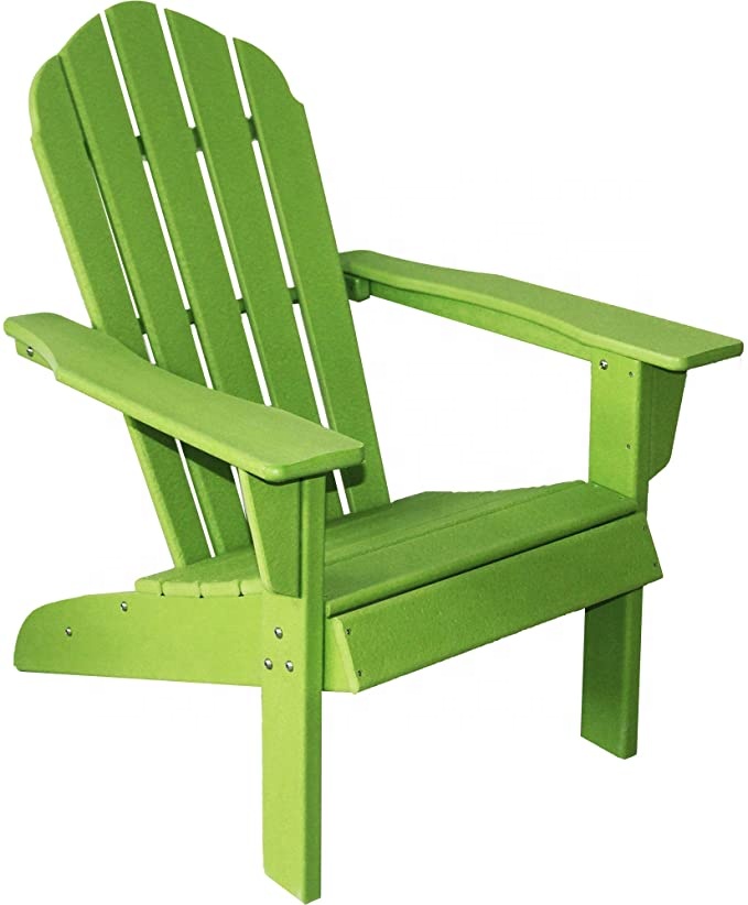 Outdoor leisure plastic wood chair